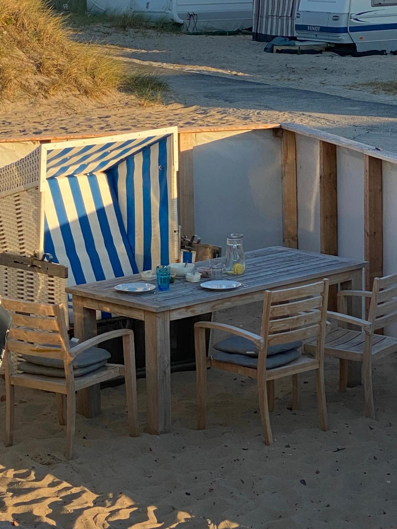 Wohnwagenvermietung Hoernum / Sylt Exterior foto