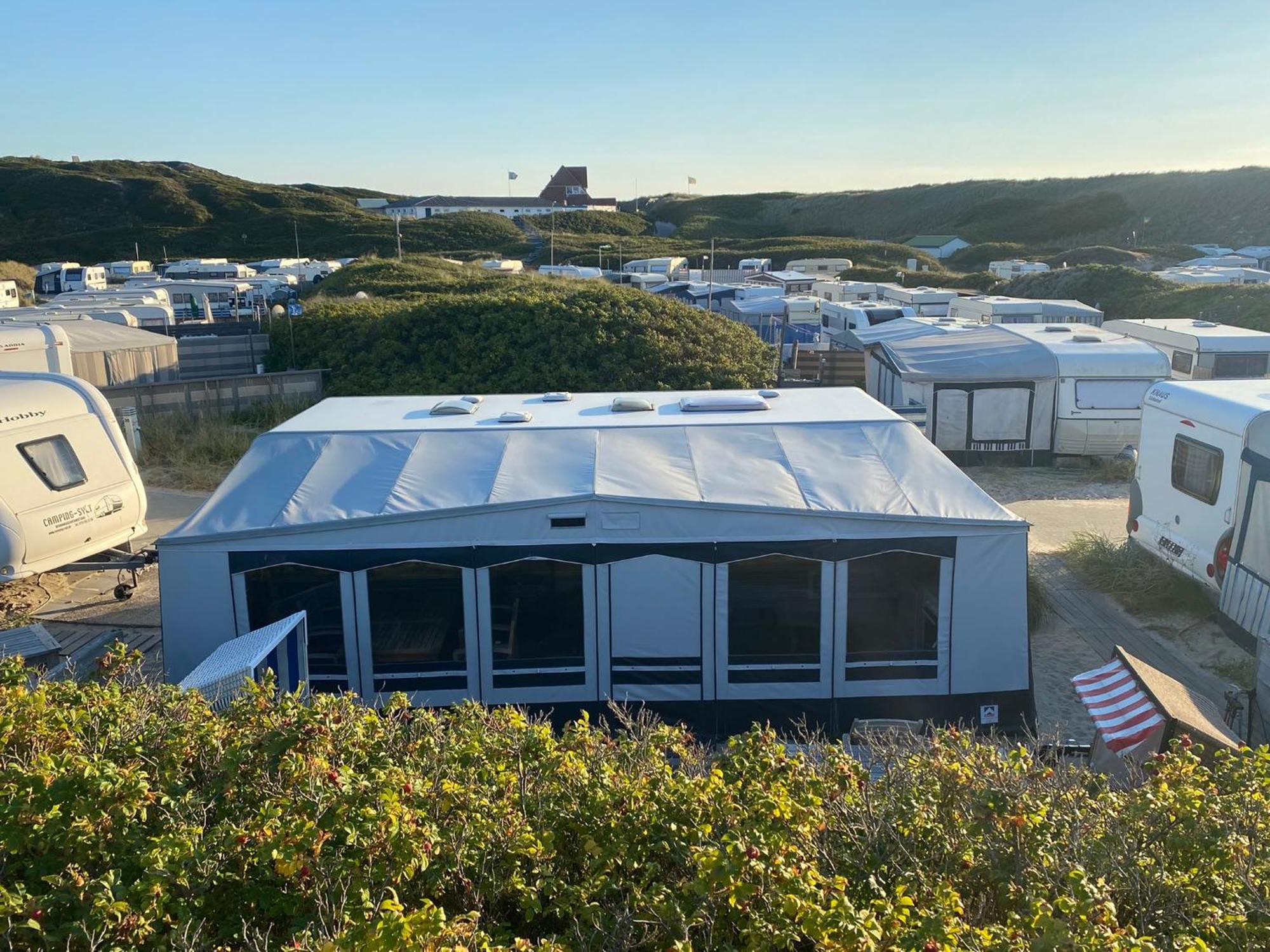 Wohnwagenvermietung Hoernum / Sylt Exterior foto